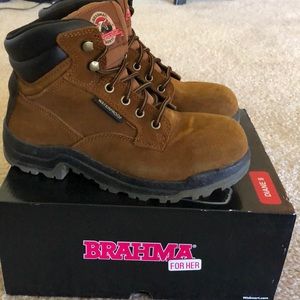 Women’s steel toe work boots